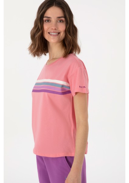 Kadın Pembe Tişört 50308639-VR041 modelleri