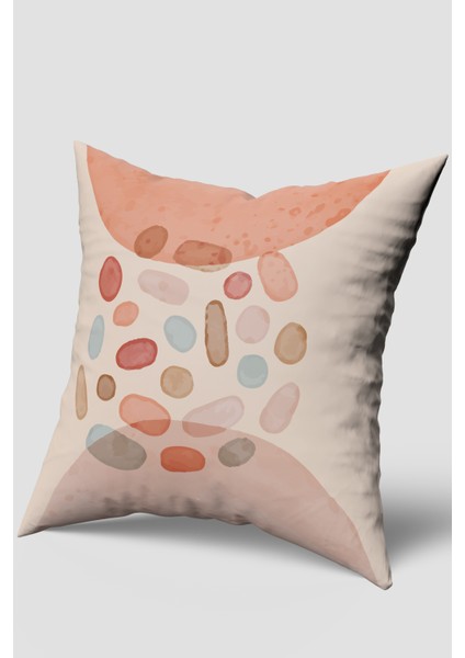 Bohem Desenli Çok Renkli Kırlent Kılıfı