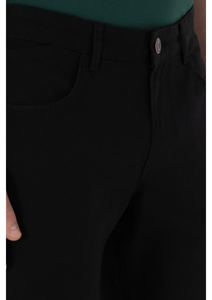Erkek Siyah Pantolon (Kanvas-Chino) 50309119-VR046 indirimleri
