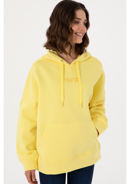 Kadın Sarı Sweatshirt 50292370-VR044