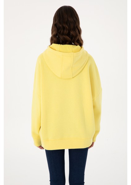 Kadın Sarı Sweatshirt 50292370-VR044