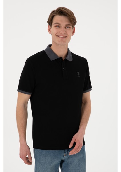 Erkek Siyah Tişört Basic 50305989-VR046