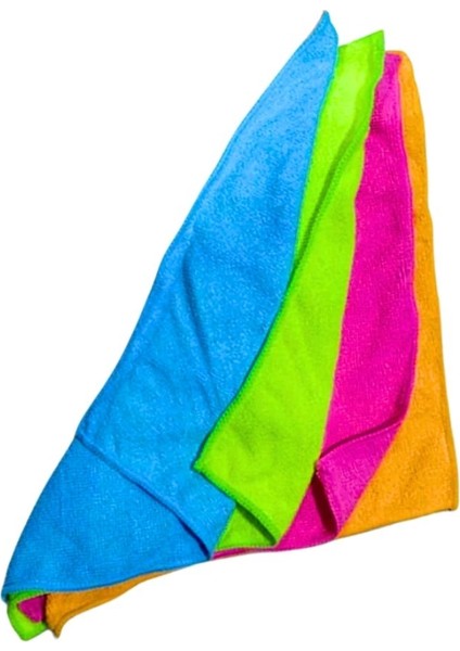 4’lü Mikrofiber Bez Temizlik Bezi