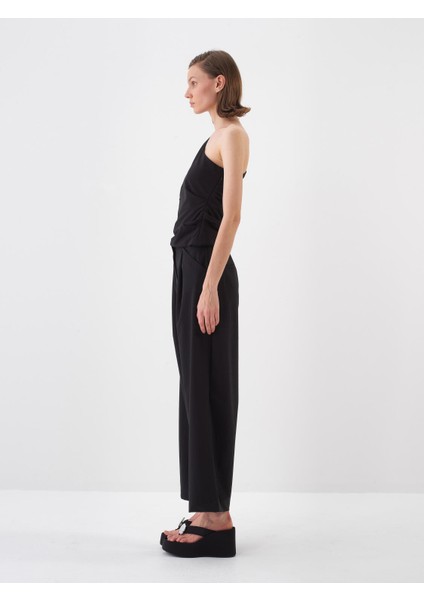 Siyah Oversize Pantolon