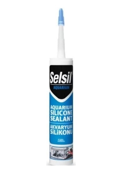 Selsil 07 Akvaryum Silikonu Şeffaf 280 ml