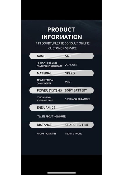 2.4g Rc Tekne S4 15 Km/h Çift Motor Su Geçirmez Yüksek-Hızteknesi Outdoor Uzaktan Kumandalı Oyuncak