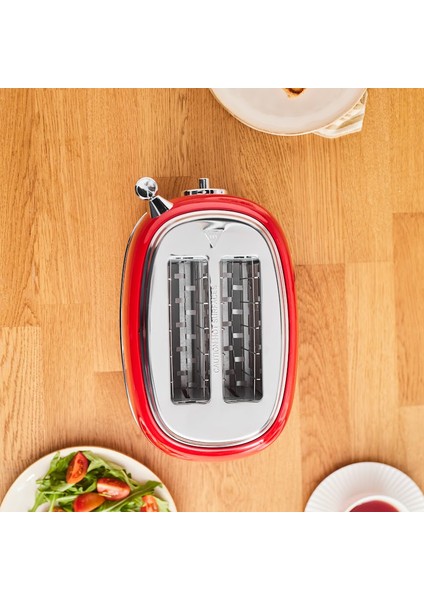 Vintage Craft 2 Dilim Kapasiteli Ekmek Kızartma Makinesi Red fırsatları