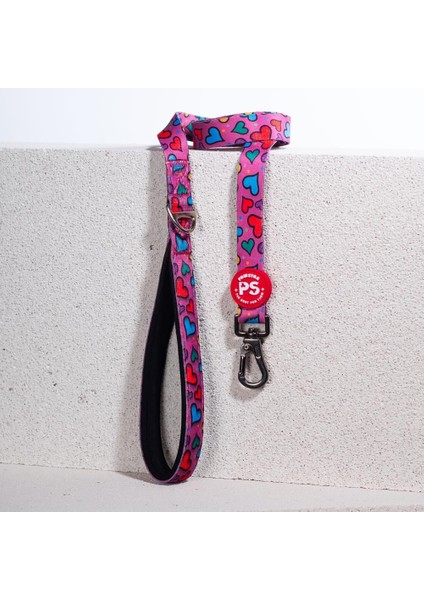 Hearts Köpek Gezdirme Kayışı 120 cm x 2 cm