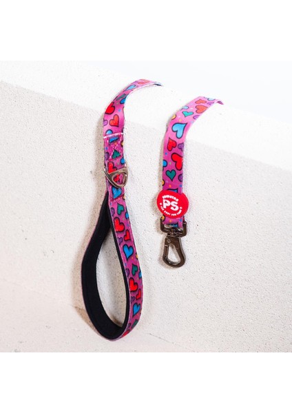 Hearts Köpek Gezdirme Kayışı 120 cm x 2 cm