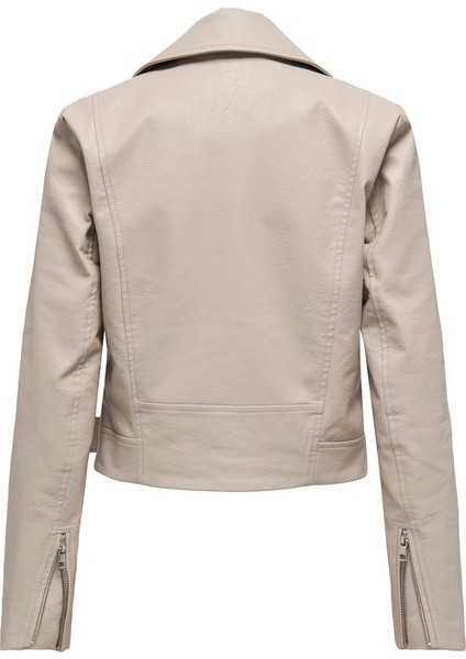 Onlvera Faux Leather Bıker Otw Kadın Deri Mont ve Ceket 15232135 String fiyatları