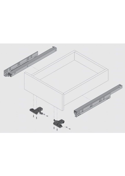 Ultimade Frenli Çekmece Rayı modelleri
