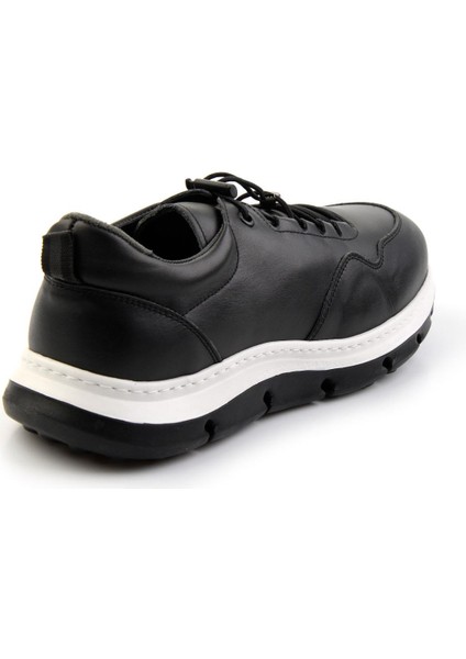 Siyah Leather Erkek Casual Ayakkabı E01759701603 modelleri