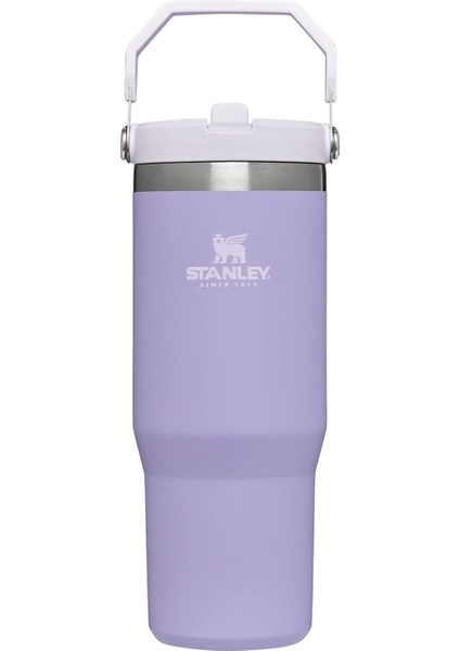 The Iceflow Flip Straw 2.0 Pipetli Termos Bardak 0,89 Lt Lavender