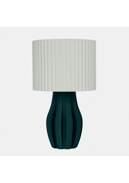 Orbis Abajur - Granit Başlıklı | Minimalist - Şık | Masa - Gece Lambası