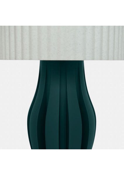 Orbis Abajur - Granit Başlıklı | Minimalist - Şık | Masa - Gece Lambası