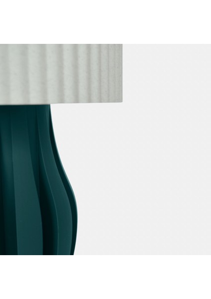Orbis Abajur - Granit Başlıklı | Minimalist - Şık | Masa - Gece Lambası