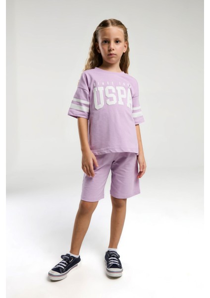 Kız Çocuk Mor Bermuda Takım fiyatları