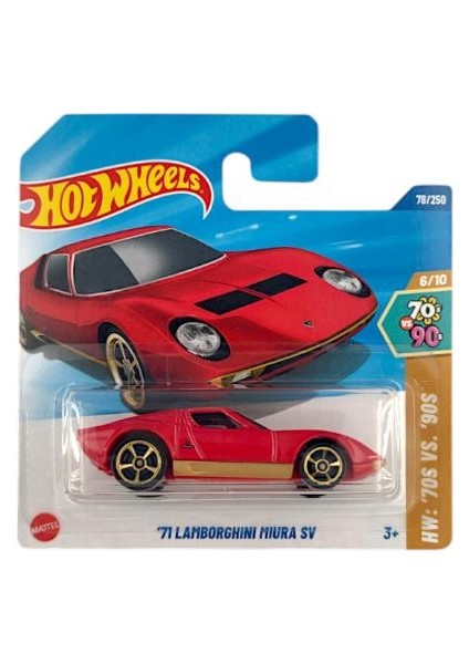 Tekli Arabalar 71 Lamborghini Miura Sv HYX22