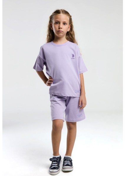 Kız Çocuk Mor Bermuda Takım fiyatları