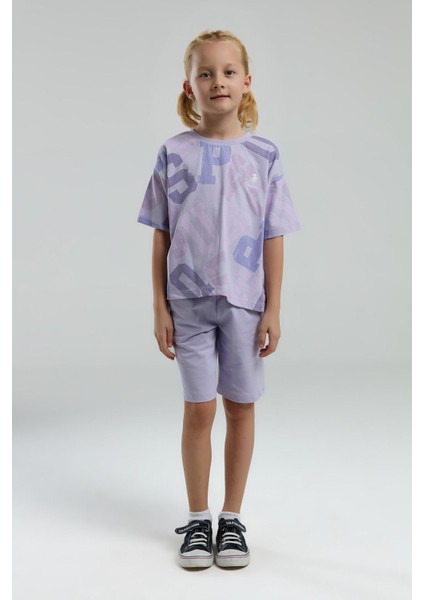 Kız Çocuk Mor Bermuda Takım fiyatları