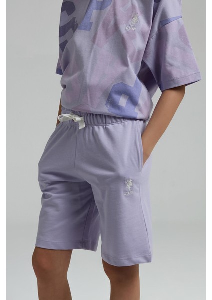 Kız Çocuk Mor Bermuda Takım fırsatları