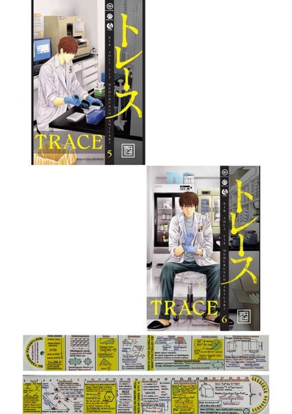 Trace 5-6. Ciltler Manga Seti + Mat. Öğreten Cetvel