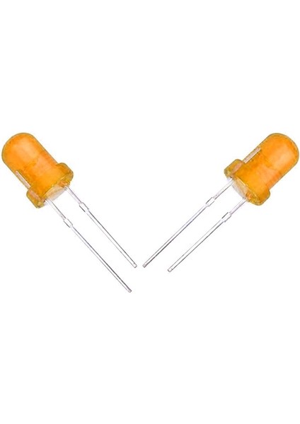 Halmet LED 4.8mm Turuncu (4887)