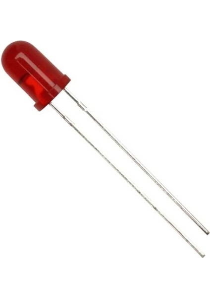 Halmet LED 5mm Kırmızı (4887)