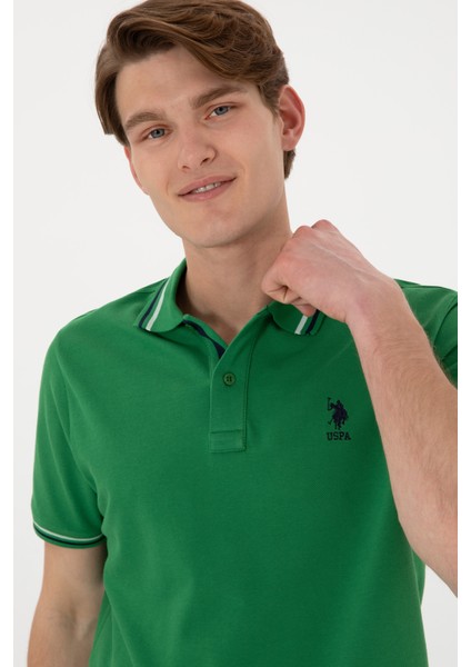 Erkek Yeşil Tişört Basic 50306011-VR054 modelleri