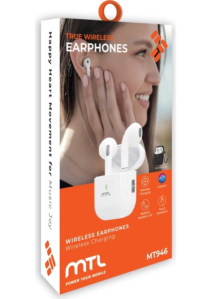Tws Bluetooth Kablosuz Kulaklık Mtl MT946
