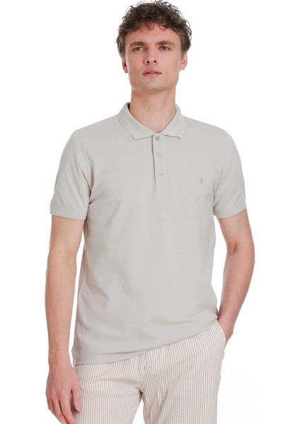 Taş Regular Fit 100% Pamuk Polo Yaka Tişört
