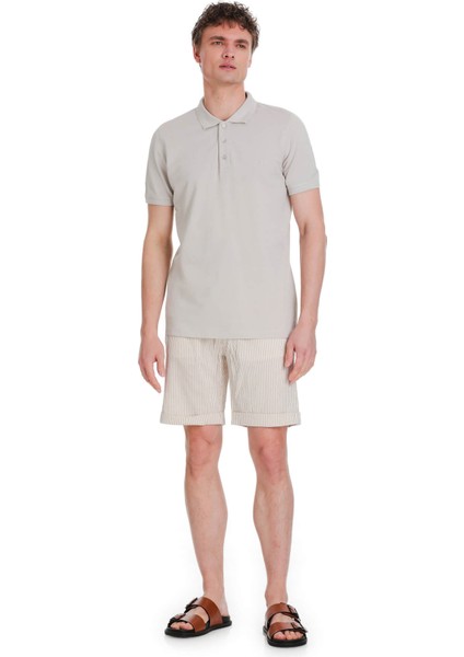 Taş Regular Fit 100% Pamuk Polo Yaka Tişört