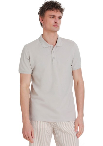 Taş Regular Fit 100% Pamuk Polo Yaka Tişört