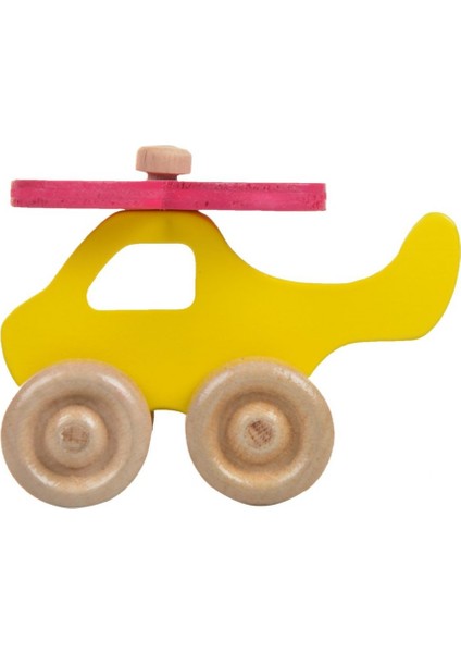 Wood & Joy Doğal Ahşap Helikopter Hareketli Eğitici Oyuncak fiyatları