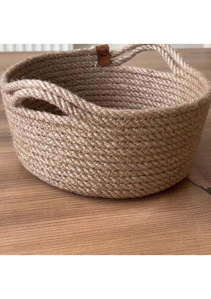Jüt Hasır Banyo Organizer 18 x 8