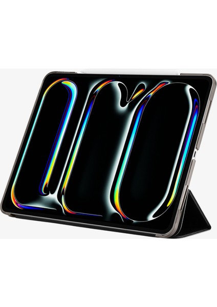 iPad Pro 13" (2024) Kılıf Smart Fold Black - ACS07015