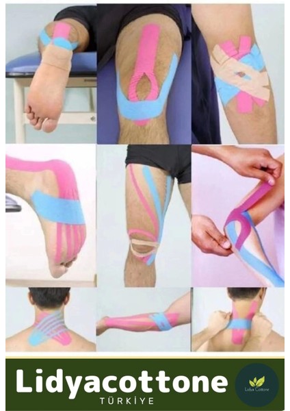 Isıı Bandı Hızlı Etkili Büyük Boy Kas Bel Bacak Kol Boyun Sırt Omuz Karın Kalça 5cm x 5m indirimleri