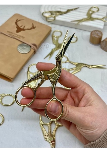 Kuş Desenli Metal Gold Renk Makas/söz Nişan Makası/kesme Makası fiyatları