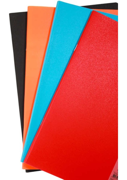 Text Neon A4 80 Yaprak Çizgisiz Plastik Kapak Defter