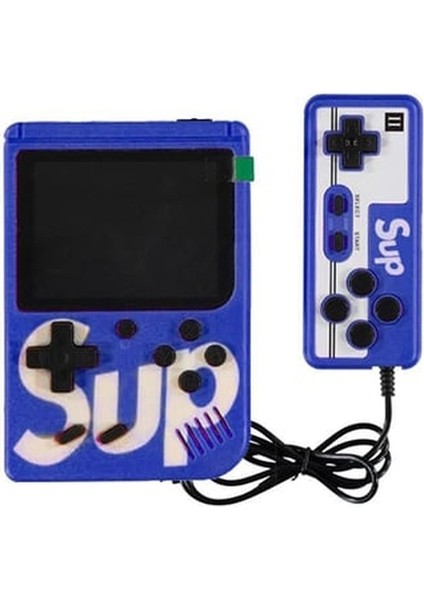 Iki Kişilik 400 Oyunluk Renk Seçenekli Sup Video Oyun Konsolu – Mini Atari Gameboy fırsatları