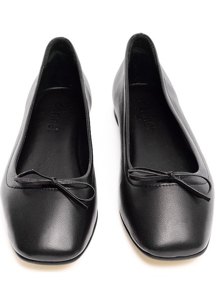 Hakiki Deri Fiyonklu Bantlı Kadın Babet modelleri