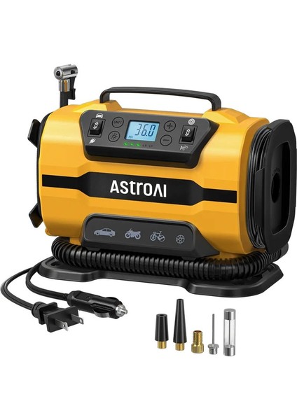 Lastik Sisirme Pompasi Isikli Hava Hortumu 150PSI ATJ-8366