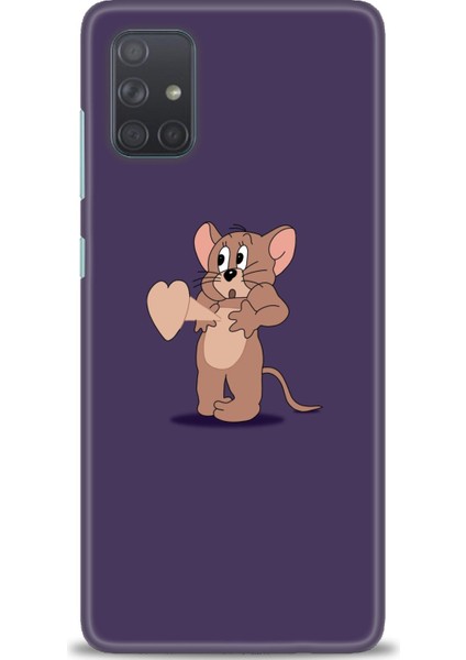 Samsung Galaxy A71 Kılıf Hd Baskılı - Aşık Jerry