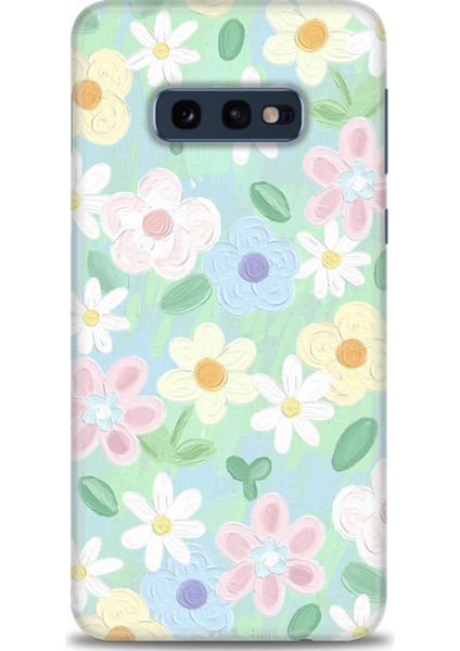 Samsung Galaxy S10E Kılıf Hd Baskılı - Çiçekk