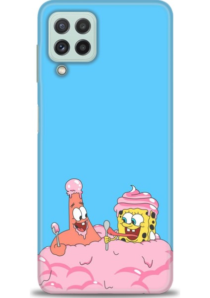 Samsung Galaxy M32 Kılıf Hd Baskılı - Spongebob