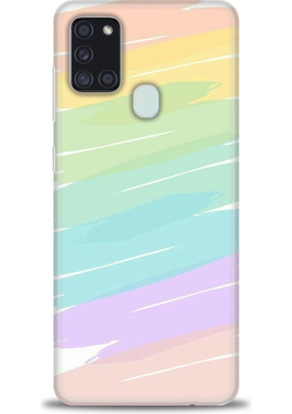 Samsung Galaxy A21S Kılıf Hd Baskılı - Renk Paleti