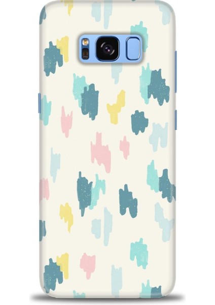 Samsung Galaxy S8 Kılıf Hd Baskılı - Blue