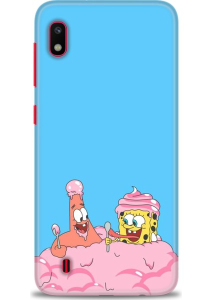 Samsung Galaxy A10 Kılıf Hd Baskılı - Spongebob