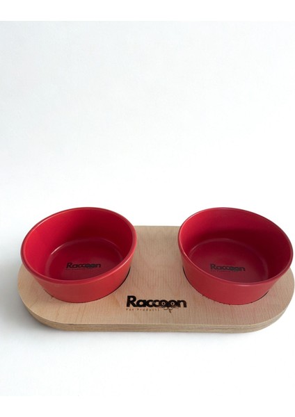 Raccoon Zeus 16 cm Çift Tablalı Kırmızı