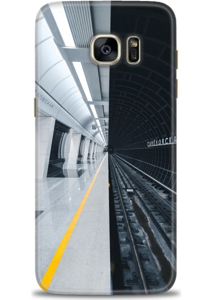 Samsung Galaxy S7 Edge Kılıf Hd Baskılı - Metro Station